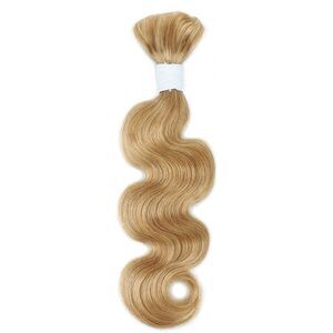 Liqusee Body Wave Curly #27 100g One Bundle Bulk Human Hair No Weft 20 inch